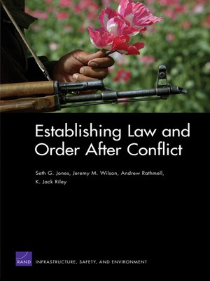 cover image of Establishing Law and Order After Conflict